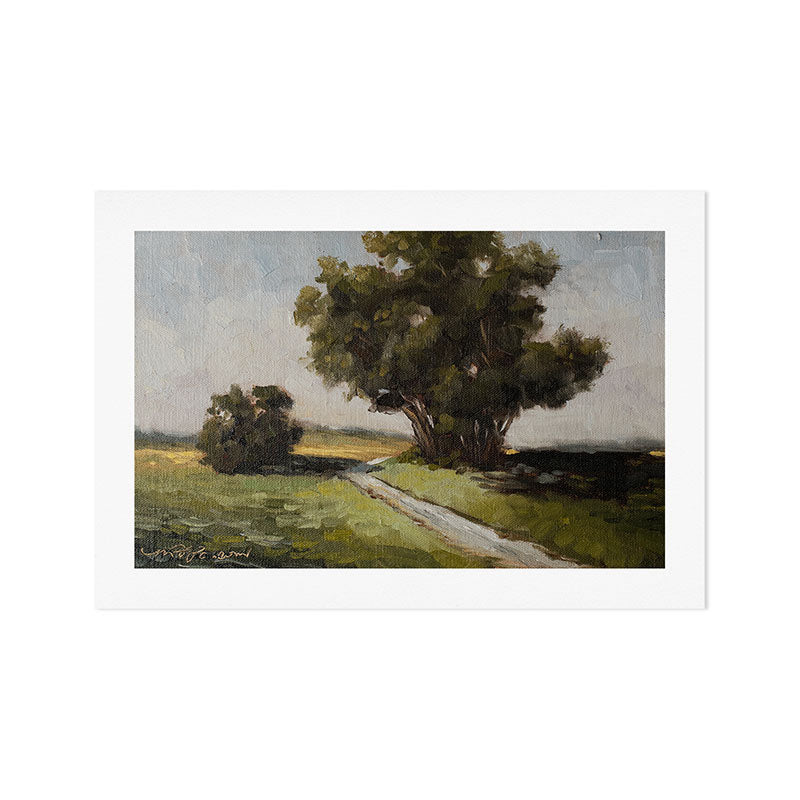 copse of trees Art Print Gallery Image 1