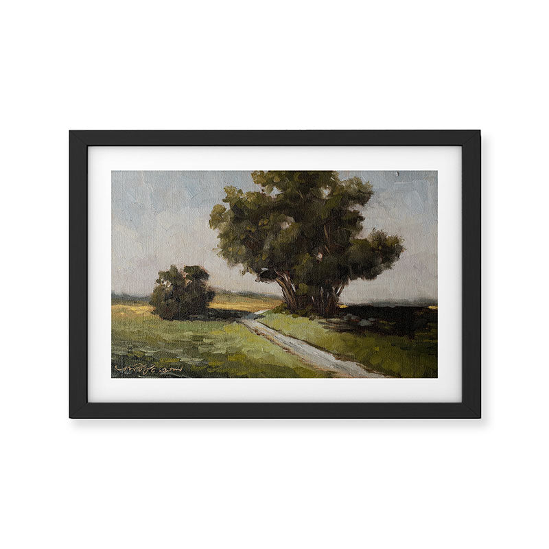copse of trees Framed Art Print Gallery Image 2