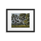 cows through the trees Framed Art Print Gallery Image 5