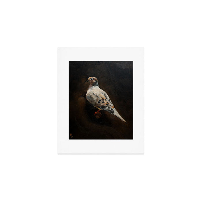 Dove Portrait Art Print Gallery Image 1