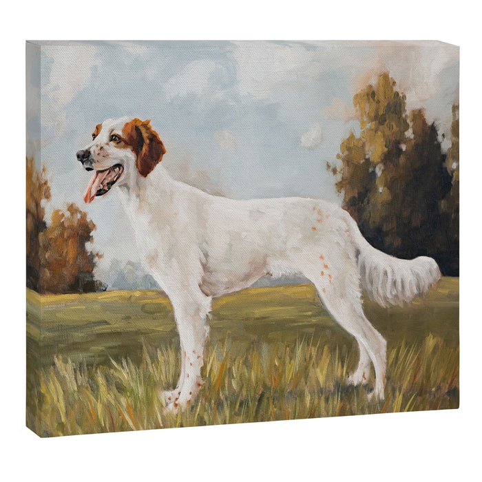 English Setter Canvas Print Gallery Image 1