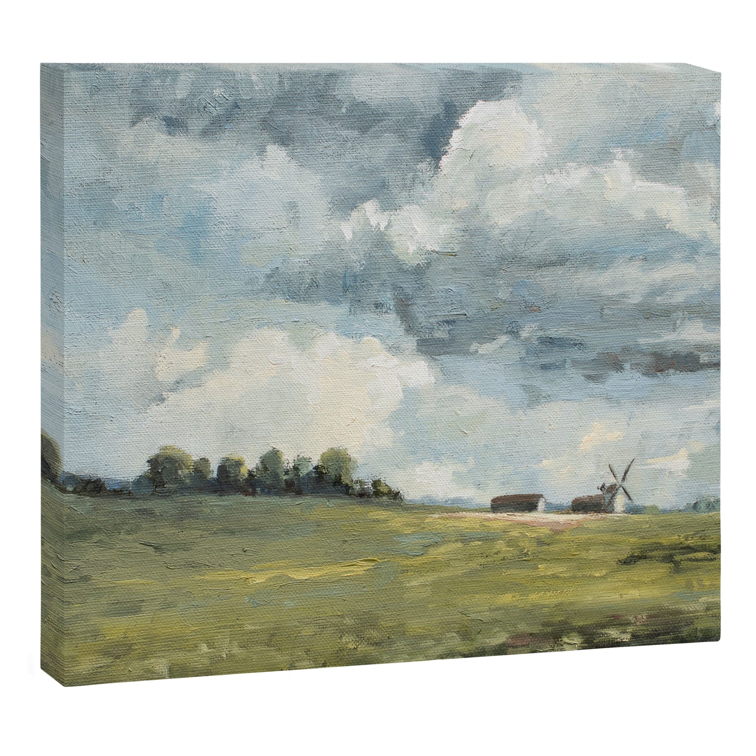 European Countryside No. 1 Canvas Print Gallery Image 3