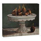 Figs on an Ironstone Cake Stand Canvas Print Gallery Image 12