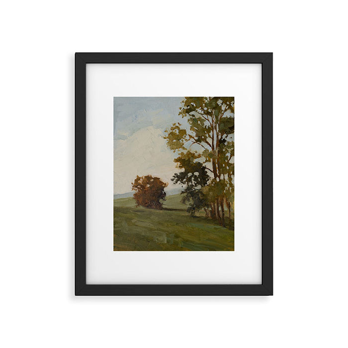 Gettysburg Plein Air Trees Framed Art Print Gallery Image 1