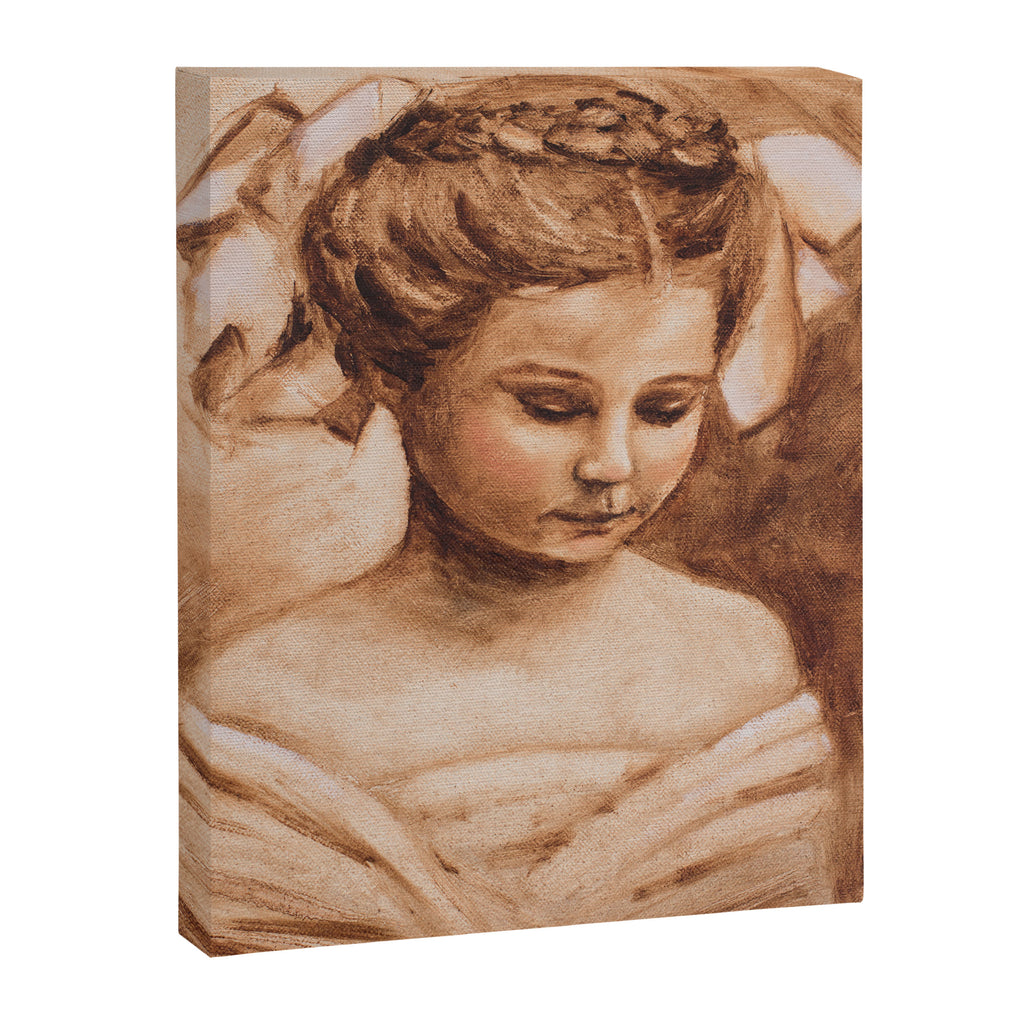 girl with the braid Canvas Print Gallery Image 6