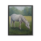 grazing Framed Canvas Print Gallery Image 6