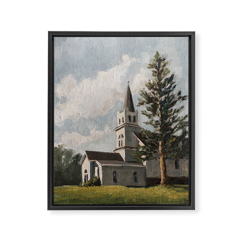 Minnesota Church Framed Canvas Print Gallery Image 3
