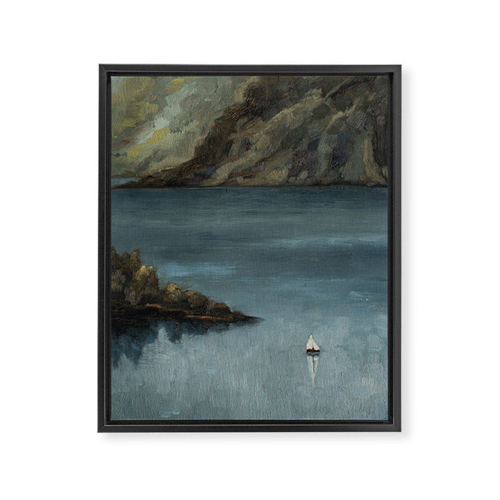 Nice View No. 3 Framed Canvas Print Gallery Image 1