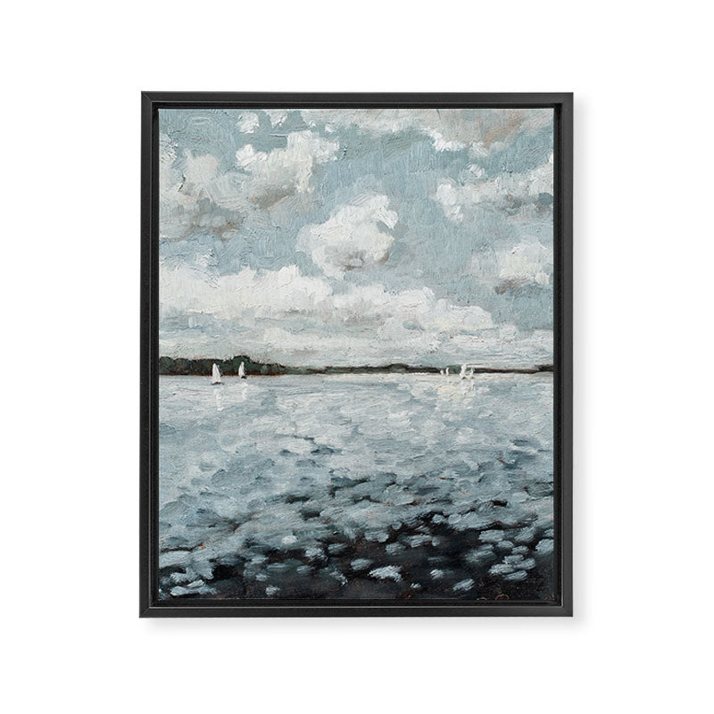 Nice View No. 4 Framed Canvas Print Gallery Image 6