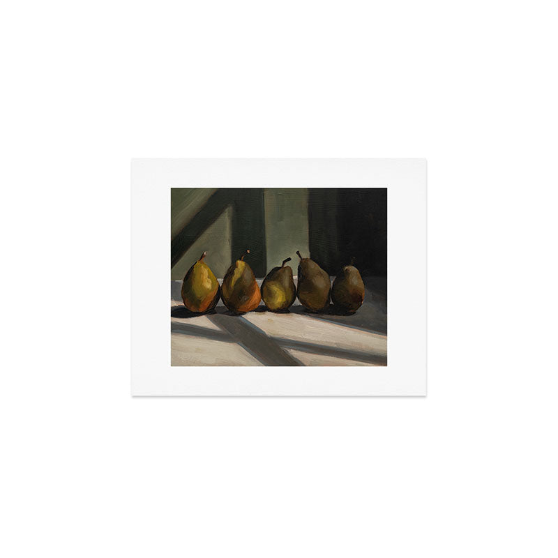 Pears in Sunlight Art Print Gallery Image 1