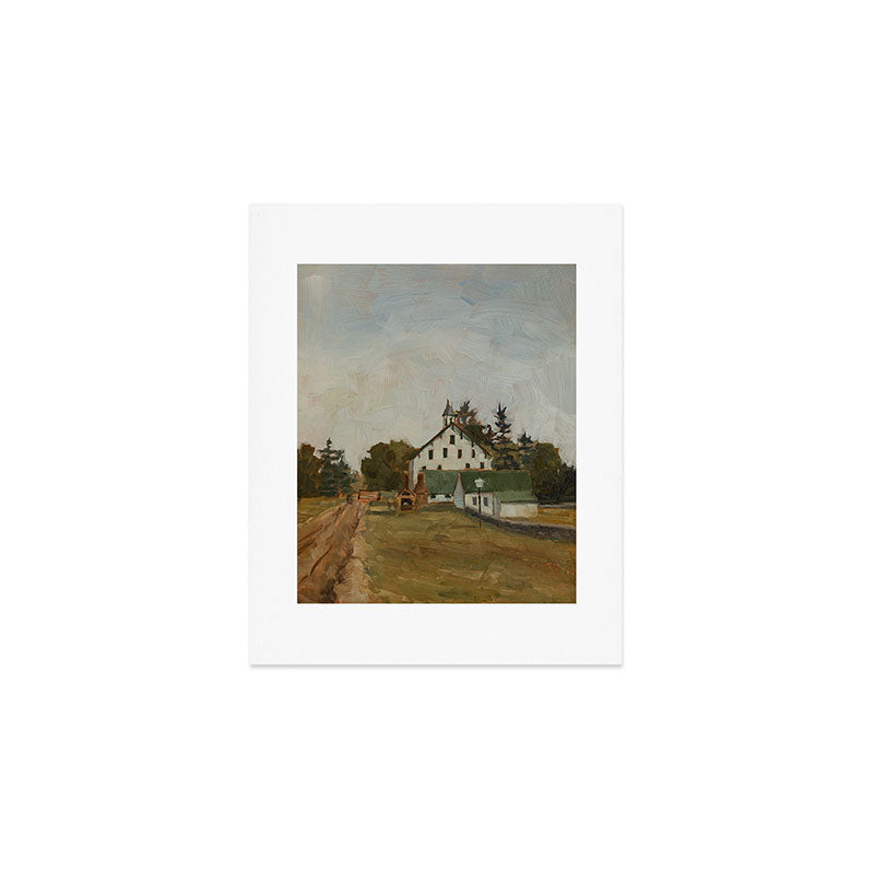 Renfrew Barn Art Print Gallery Image 1