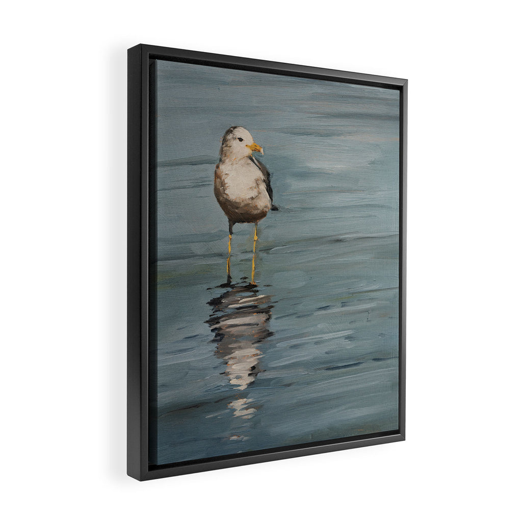 seagull three Framed Canvas Print Gallery Image 2