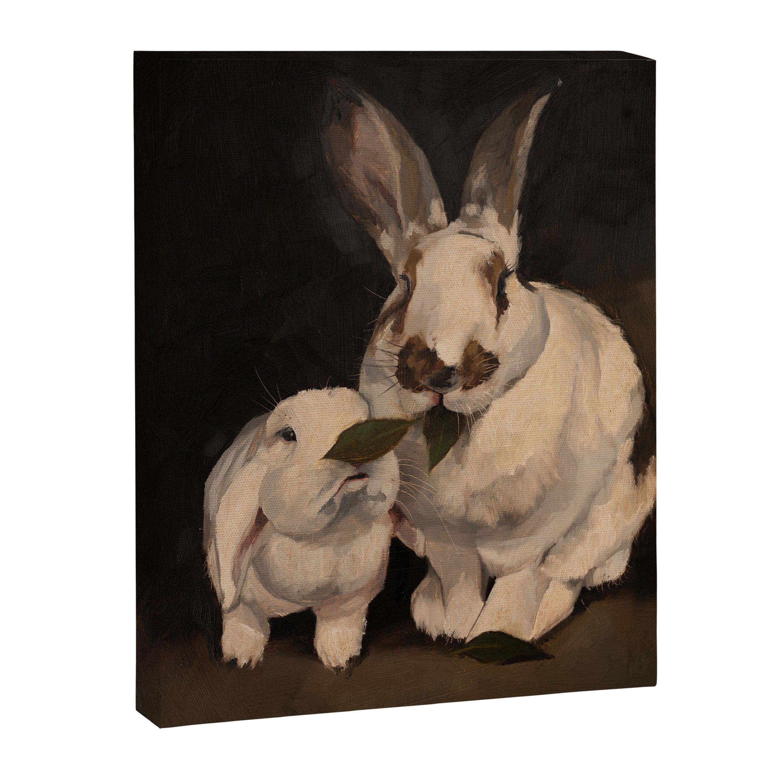 Sharing a Snack Canvas Print Gallery Image 6