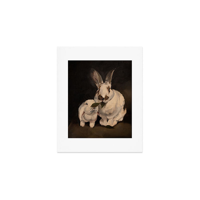 Sharing a Snack Art Print Gallery Image 1