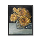 sunflowers Framed Canvas Print Gallery Image 3
