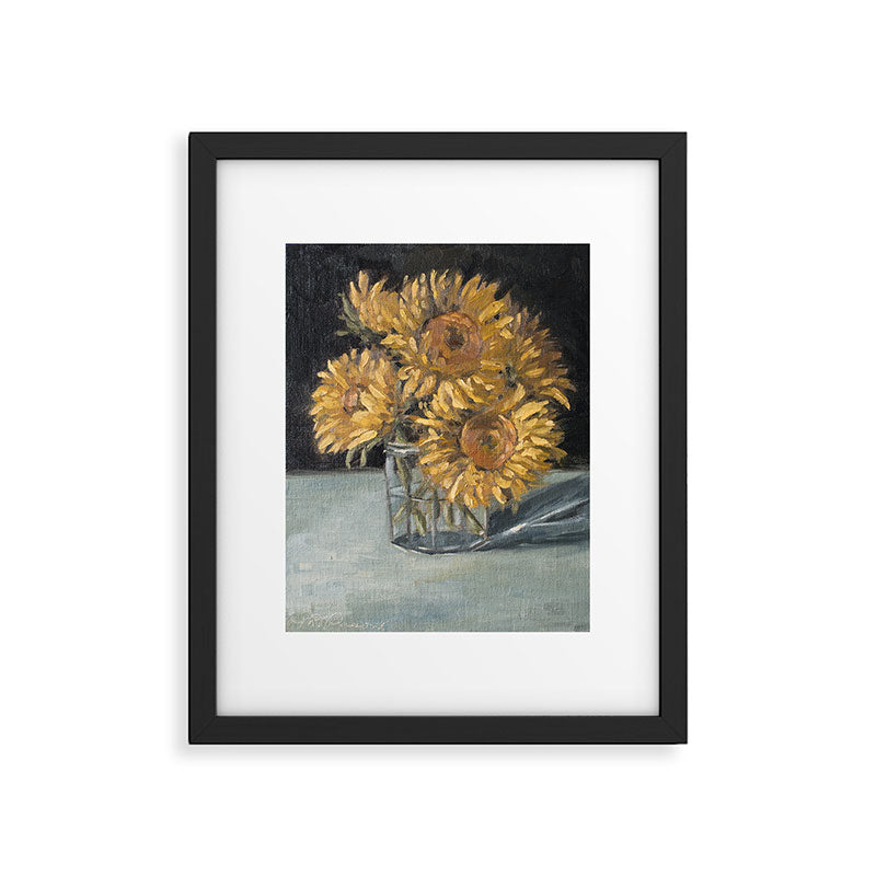 sunflowers Framed Art Print Gallery Image 4