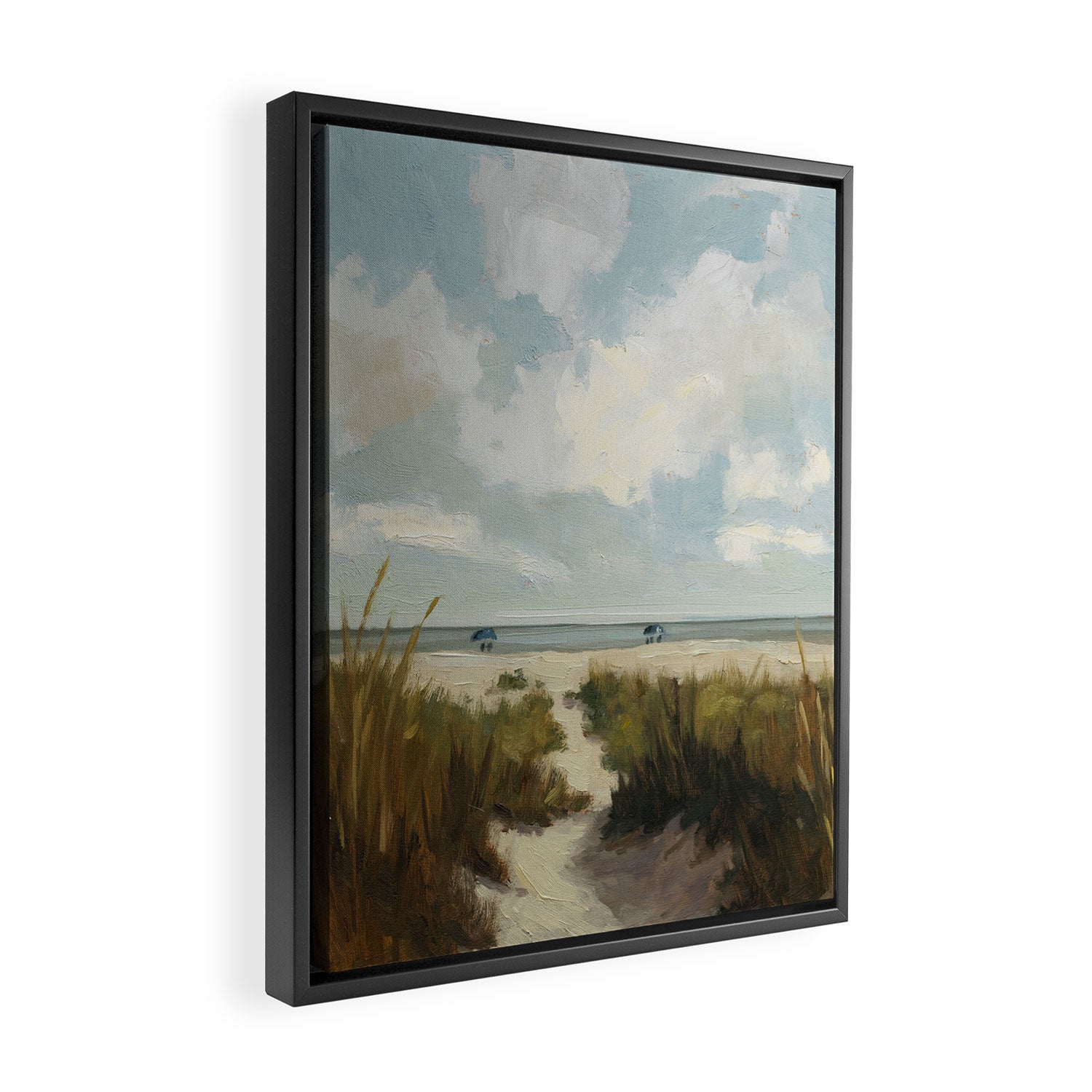 Through the Dunes Framed Canvas Print Gallery Image 2