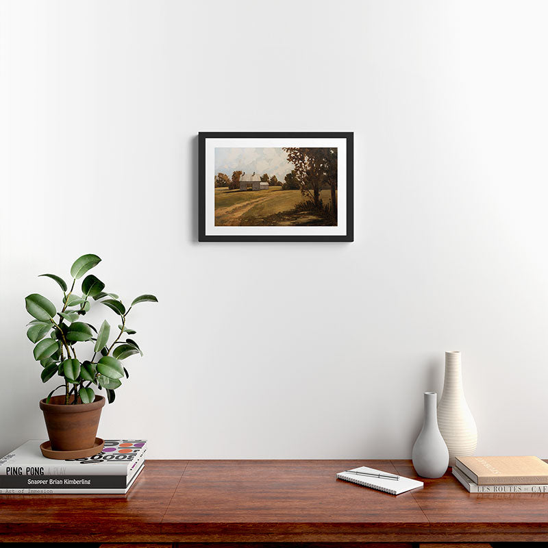 Verschoor Barn Framed Art Print Gallery Image 2