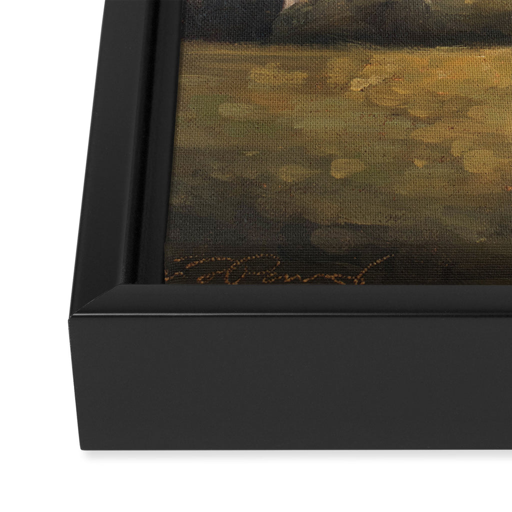 white chapel Framed Canvas Print Gallery Image 3