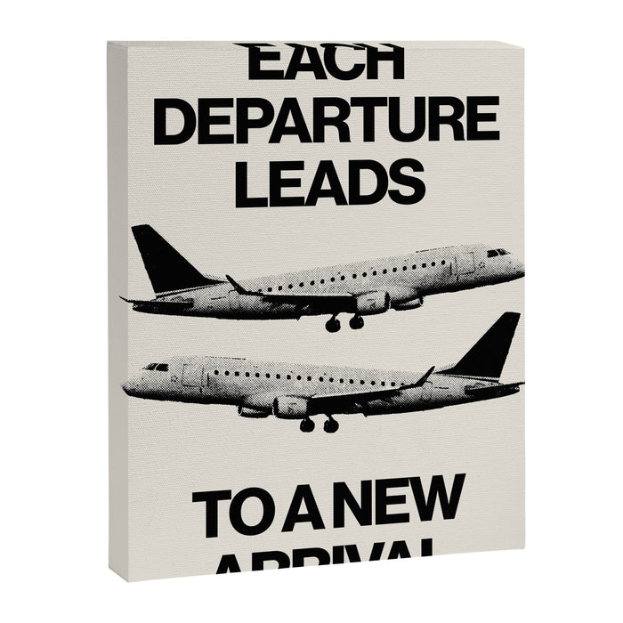 Each Departure Canvas Print Gallery Image 1