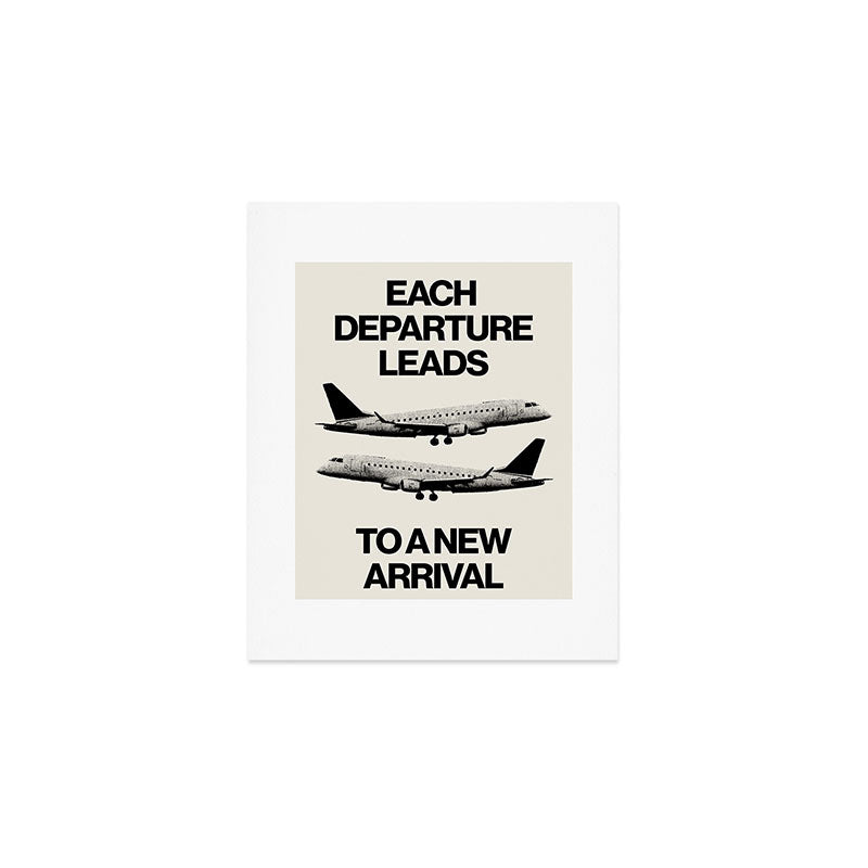 Each Departure Art Print Gallery Image 1