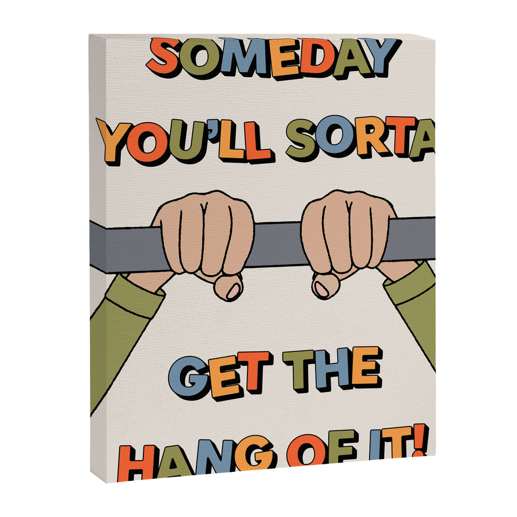 Get The Hang Of It Canvas Print Gallery Image 6