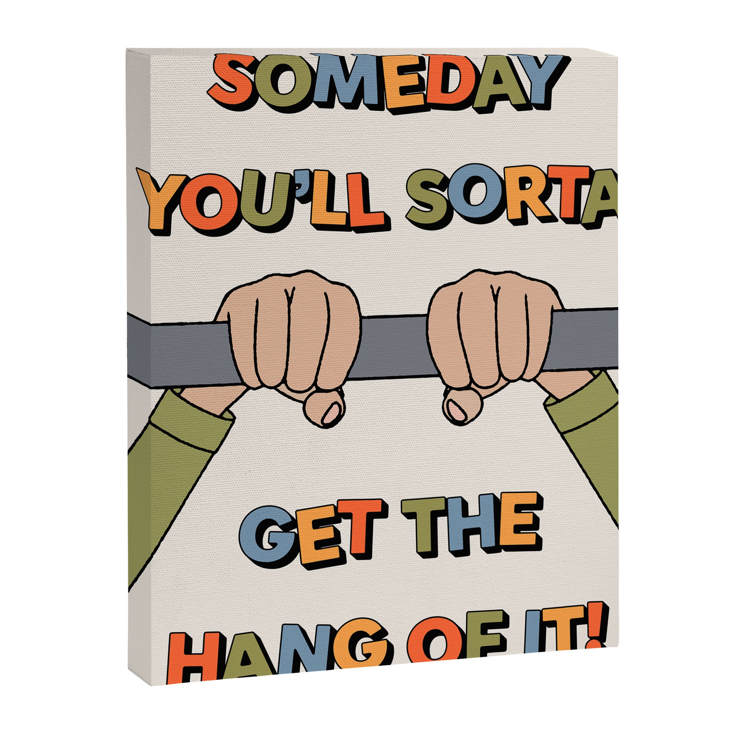 Get The Hang Of It Canvas Print Gallery Image 6