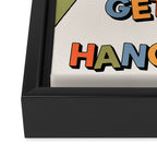 Get The Hang Of It Framed Canvas Print Gallery Image 3
