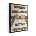 Get The Hang Of It Framed Canvas Print Gallery Image 2