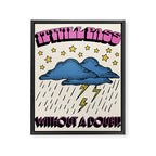 It Will Pass Framed Canvas Print Gallery Image 6