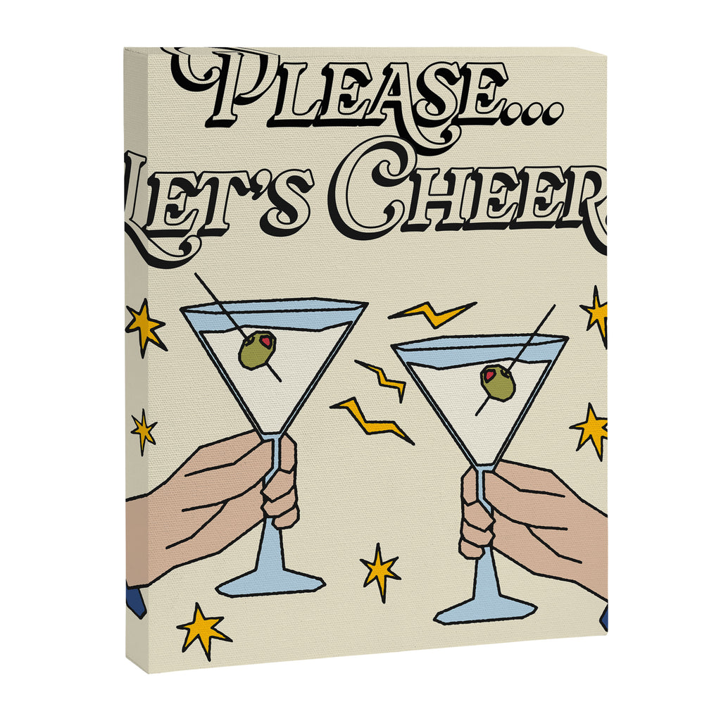 Let's Cheer! Canvas Print Gallery Image 6