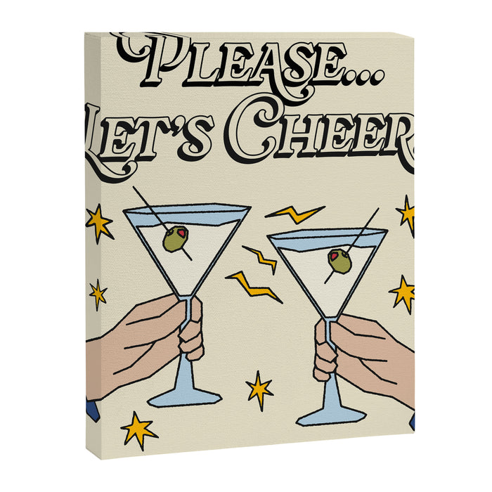 Let's Cheer! Canvas Print Gallery Image 1