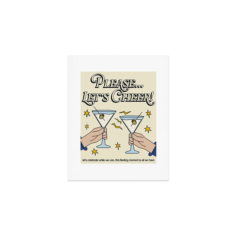 Let's Cheer! Art Print Gallery Image 1