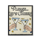 Let's Cheer! Framed Canvas Print Gallery Image 6