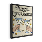 Let's Cheer! Framed Canvas Print Gallery Image 2