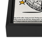 Look Forward To Framed Canvas Print Gallery Image 3