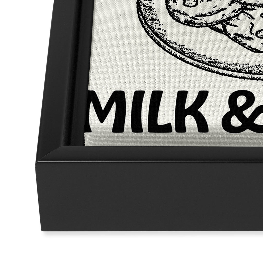 Milk & Cookies Framed Canvas Print Gallery Image 3
