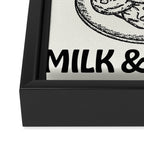 Milk & Cookies Framed Canvas Print Gallery Image 3