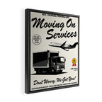 Moving On Services Framed Canvas Print Gallery Image 2