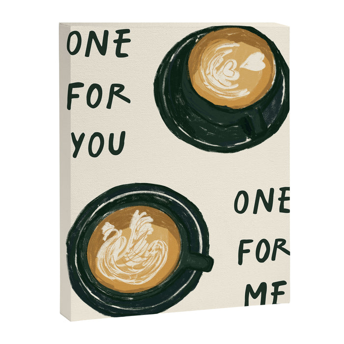 One For You One For Me Canvas Print Gallery Image 1