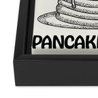 Pancakes & Syrup Framed Canvas Print Gallery Image 3