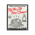 Pancakes & Syrup Framed Canvas Print Gallery Image 6