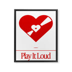 Play It Loud Framed Canvas Print Gallery Image 6