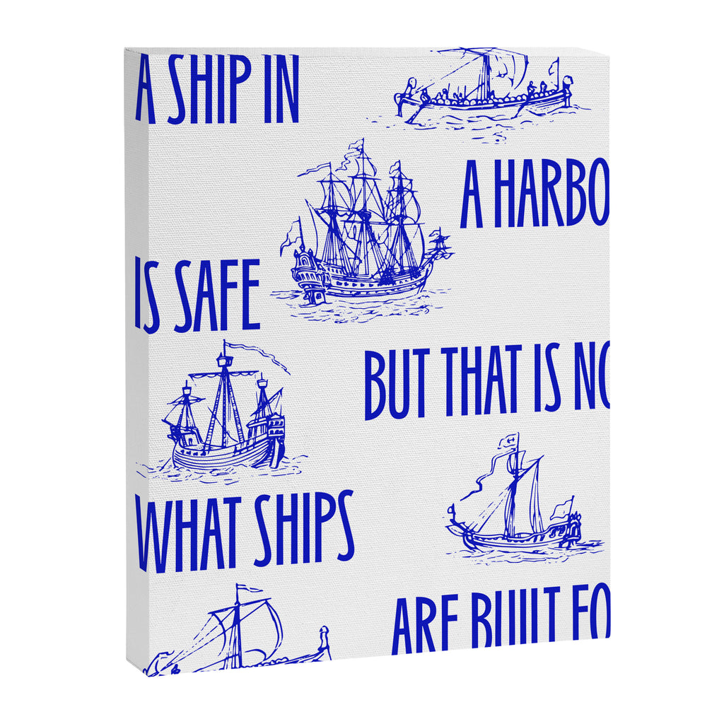 Ships Canvas Print Gallery Image 1