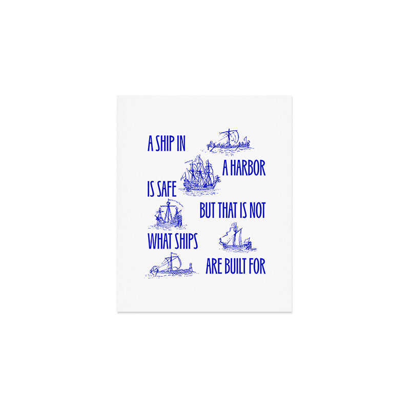 Ships Art Print Gallery Image 1