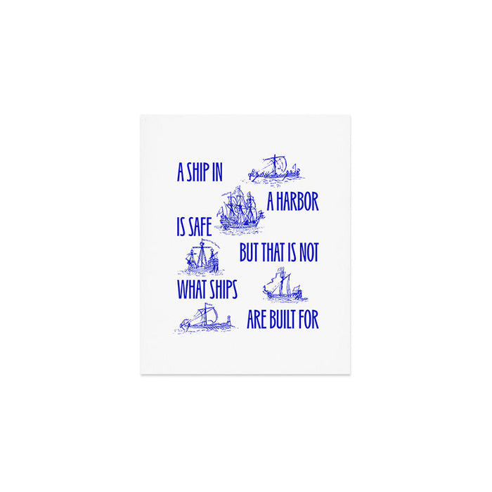 Ships Art Print Gallery Image 1