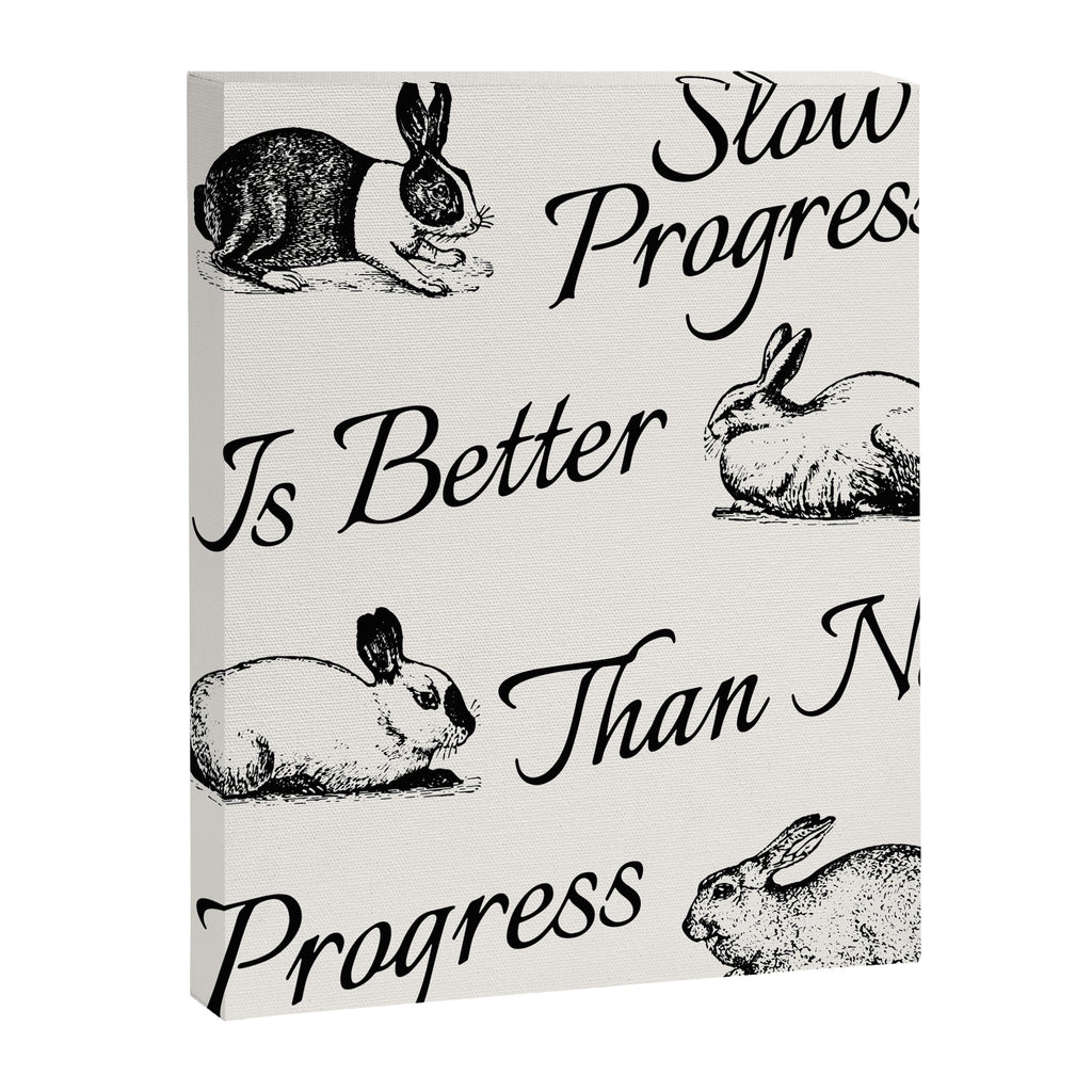 Slow Progress Canvas Print Gallery Image 6