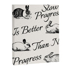 Slow Progress Canvas Print Gallery Image 6