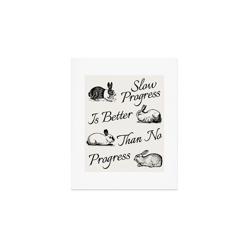 Slow Progress Art Print Gallery Image 1