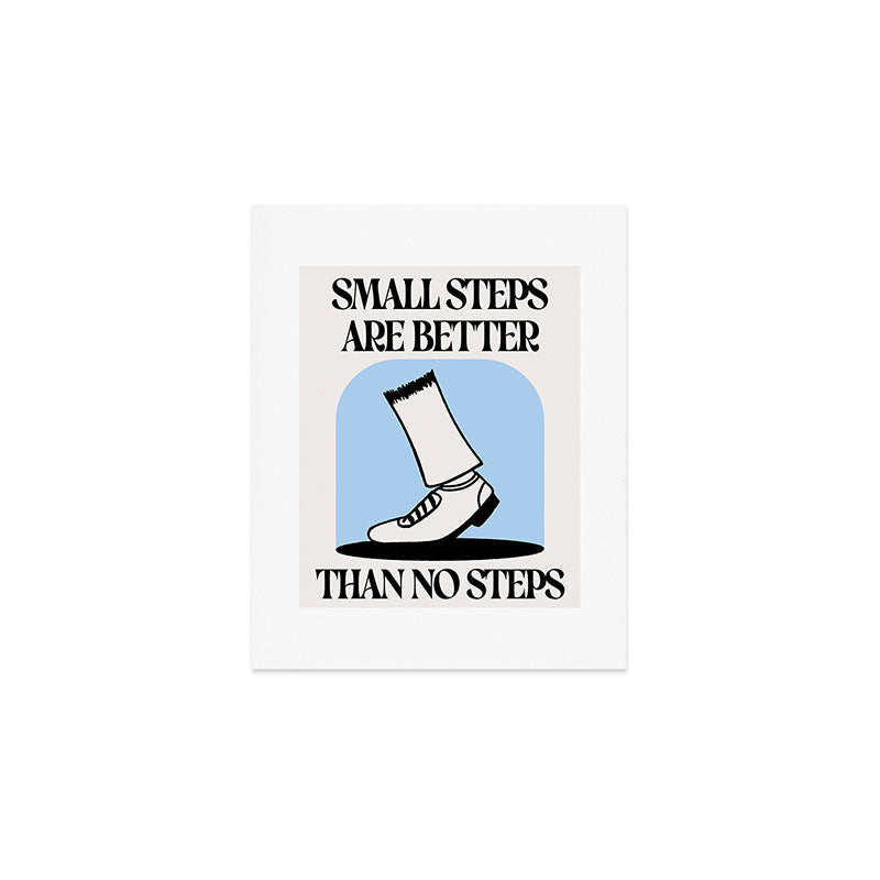 Small Steps Art Print Gallery Image 1
